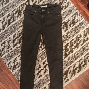 Joie Hugh Risa Black Skinny Jeans